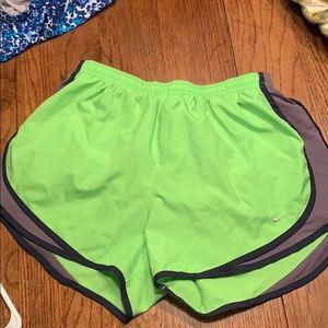 Lime Green Nike Shorts